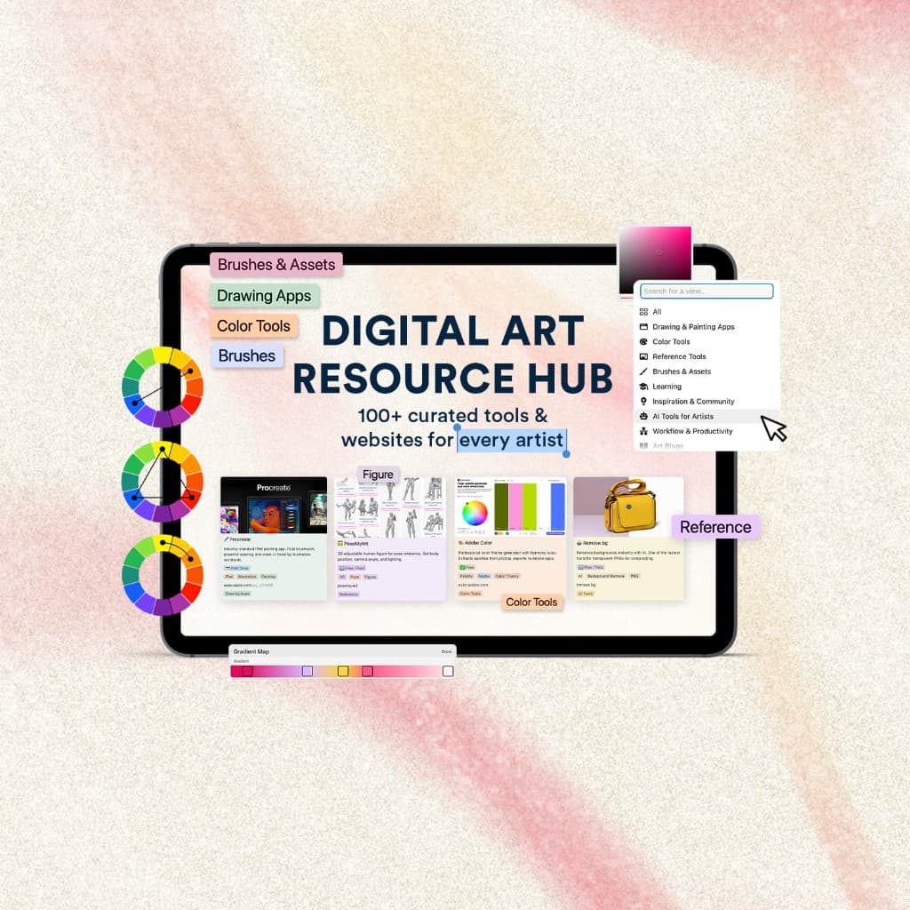 Digital Art Resource Hub