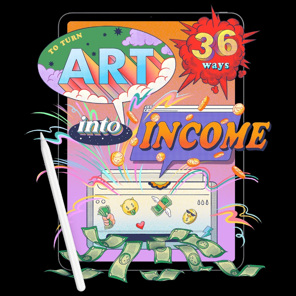 36 Ways to Turn Your Art Into Income